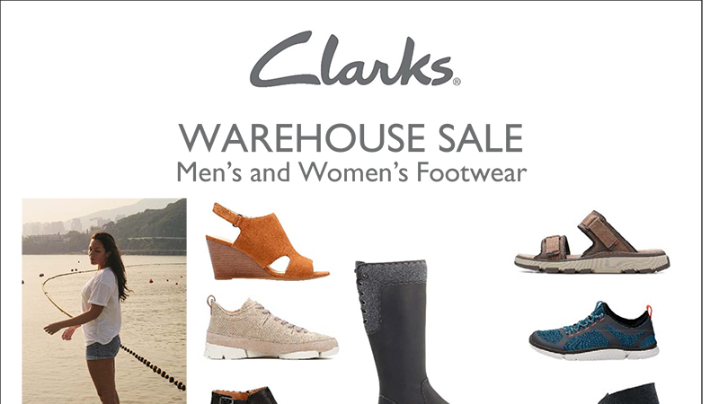 Clarks warehouse shop clearance sale