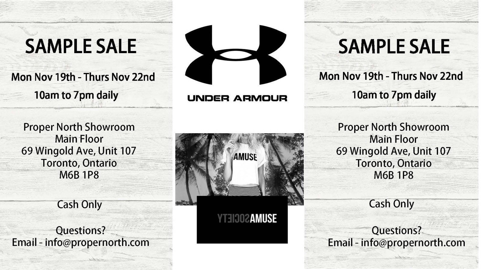 Under armour warehouse sale toronto new arrivals