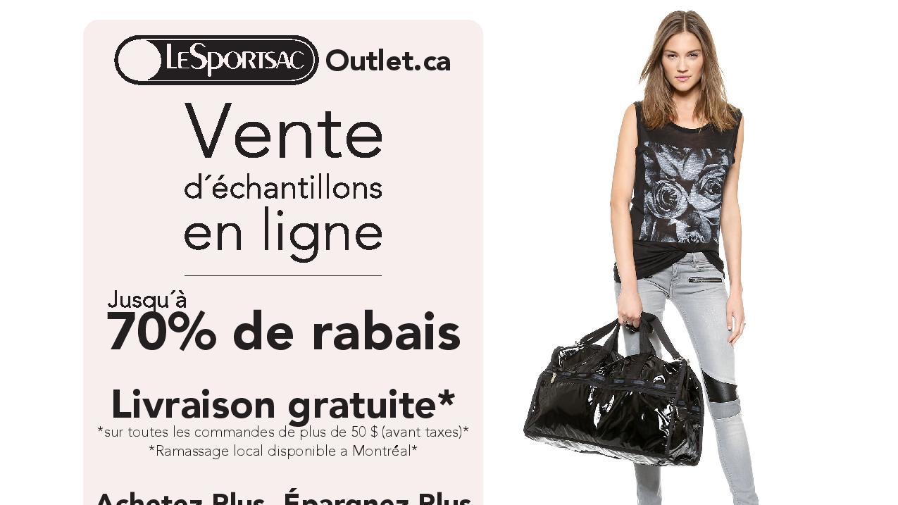 LeSportsac Outlet Online Sale up to 70 allsales.ca