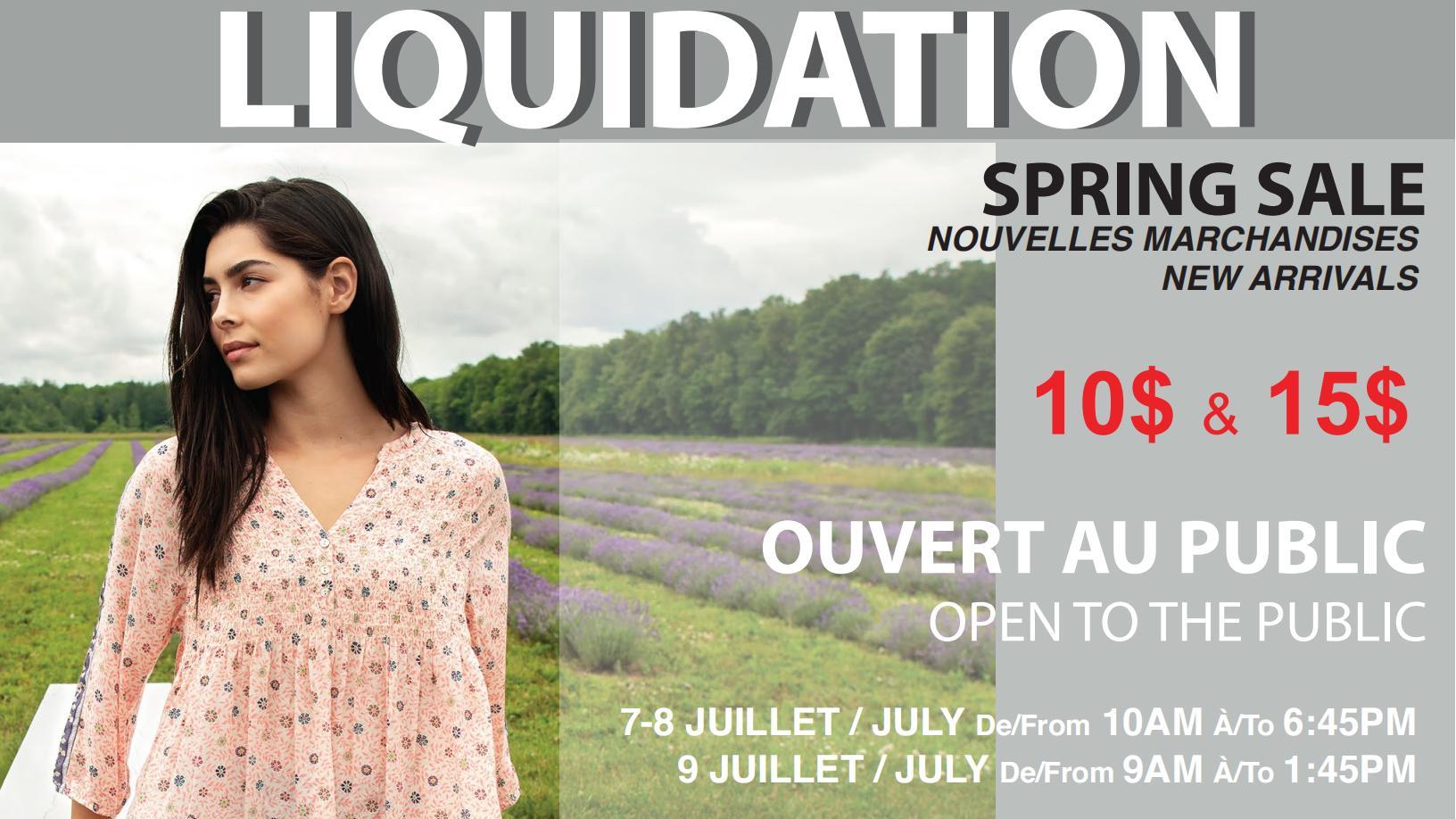 Women clothing liquidation 10 & 15 allsales.ca