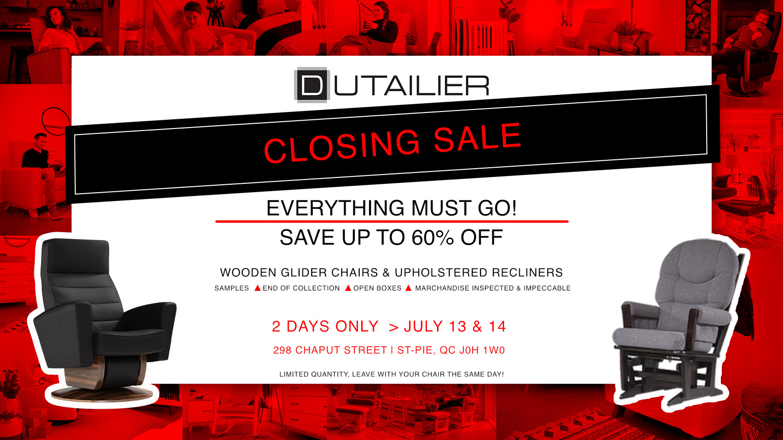 Closing Sale from The Manufacturer allsales.ca