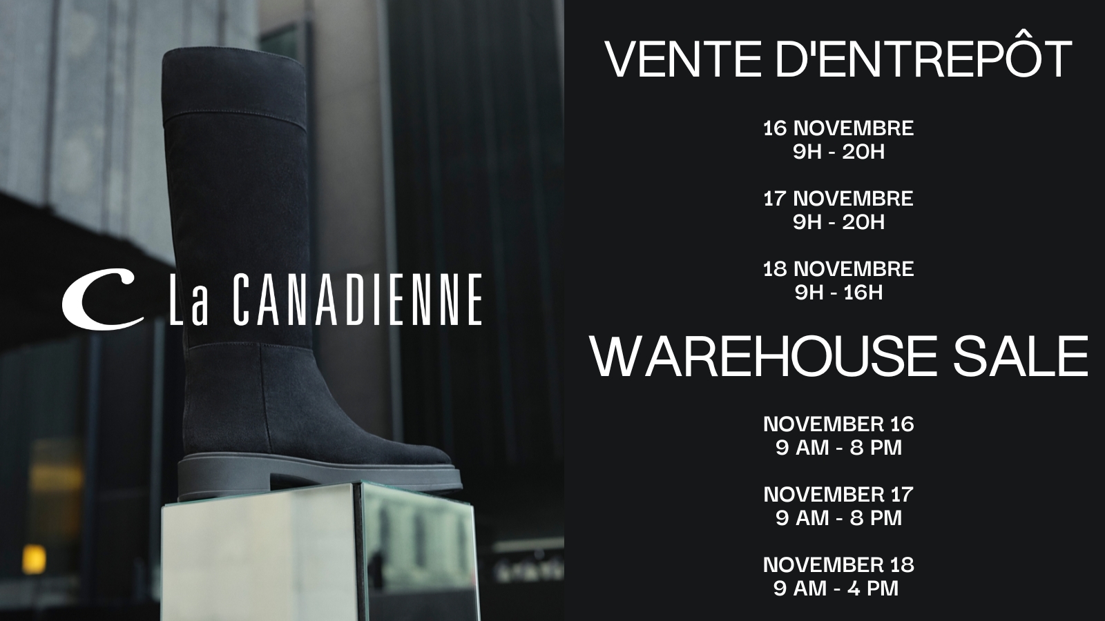 Canadienne hot sale boots sale