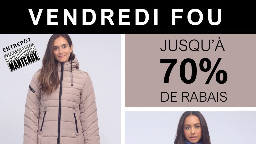 Vendredi Fou Manteaux Manteaux lesventes.ca