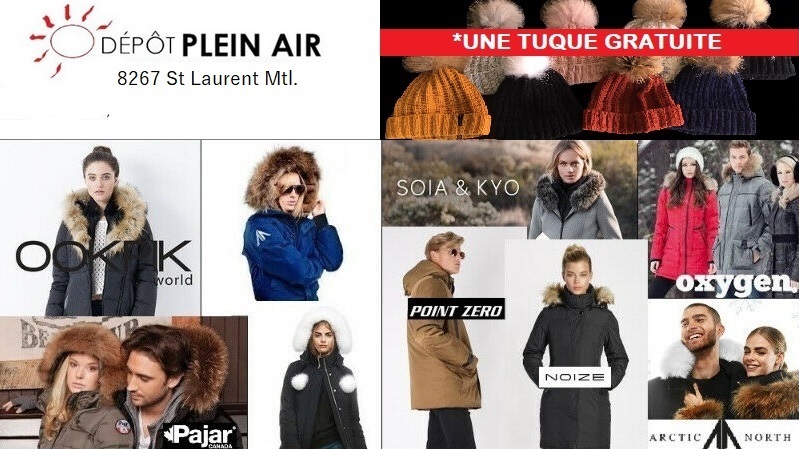 Liquidation manteau online ookpik