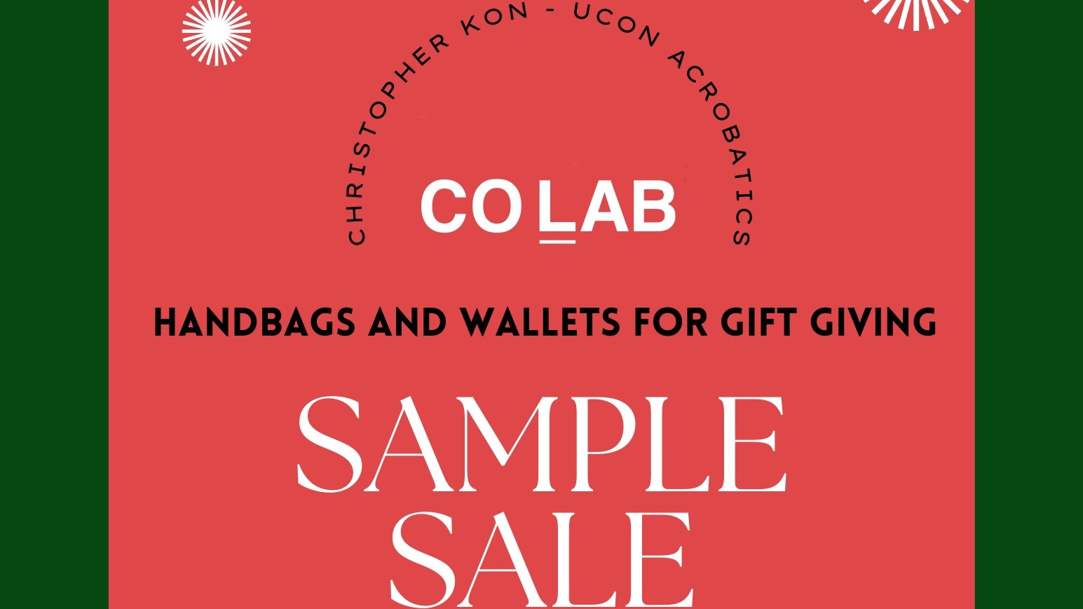CoLab Handbags Sample Sale allsales.ca