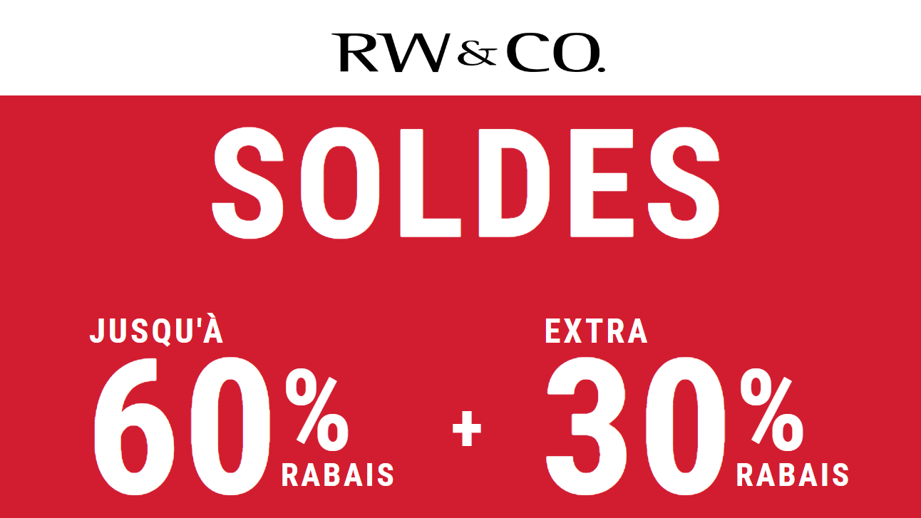 Rw and co soldes femmes hotsell