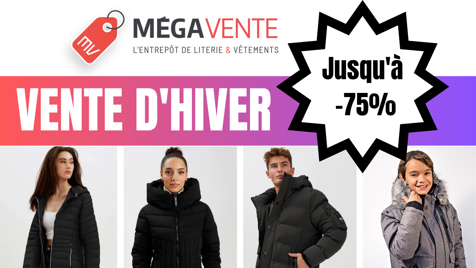 Vente manteaux hiver hotsell
