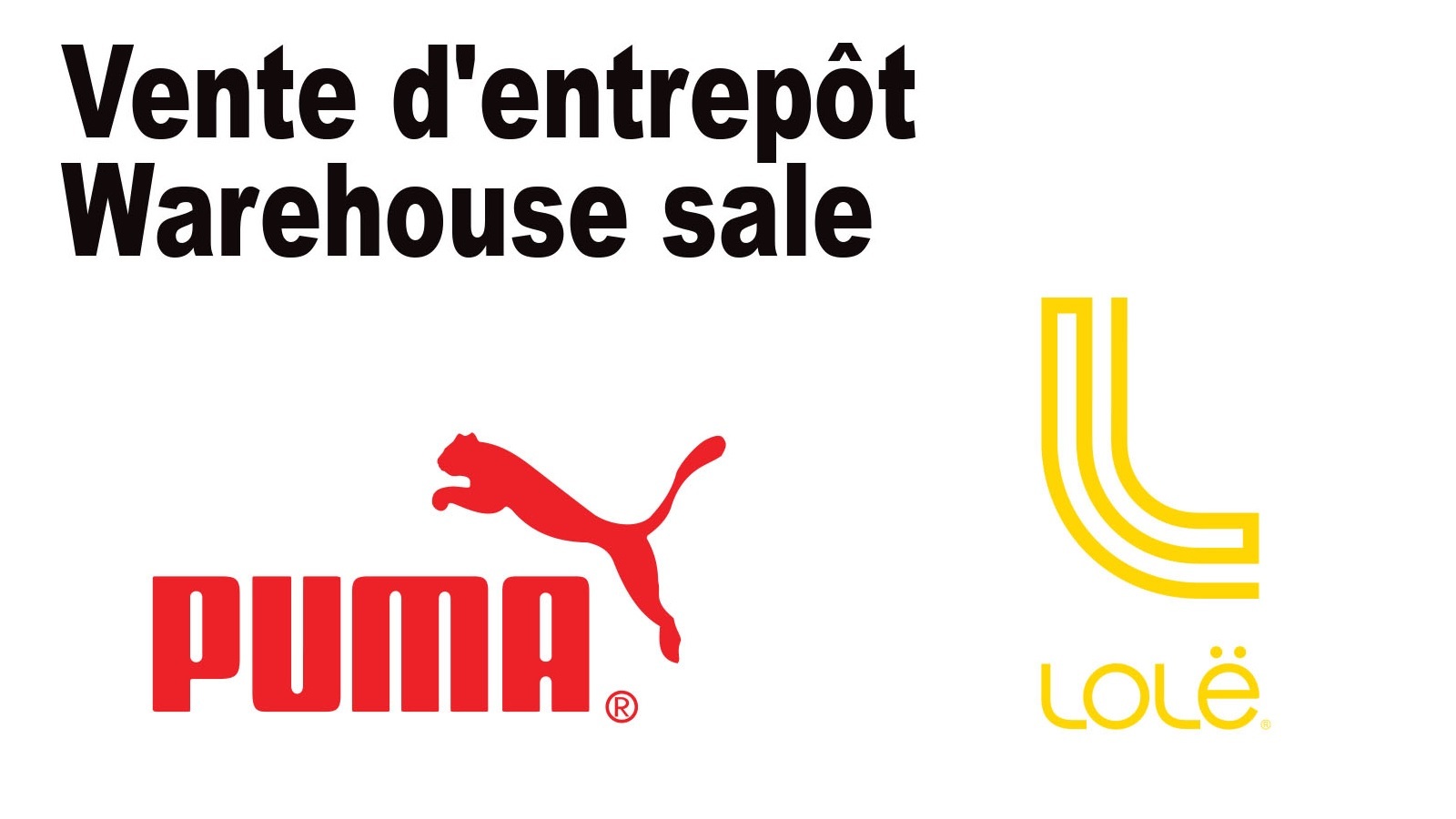 Puma sale outlet montreal