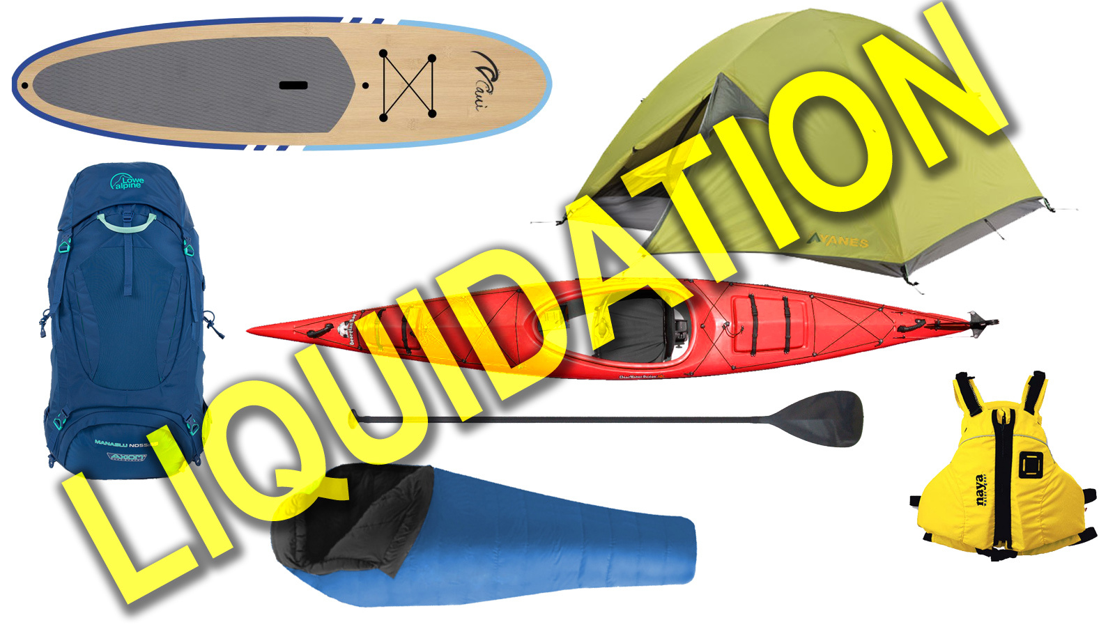 Liquidation d'été kayaks,tentes,planches lesventes.ca
