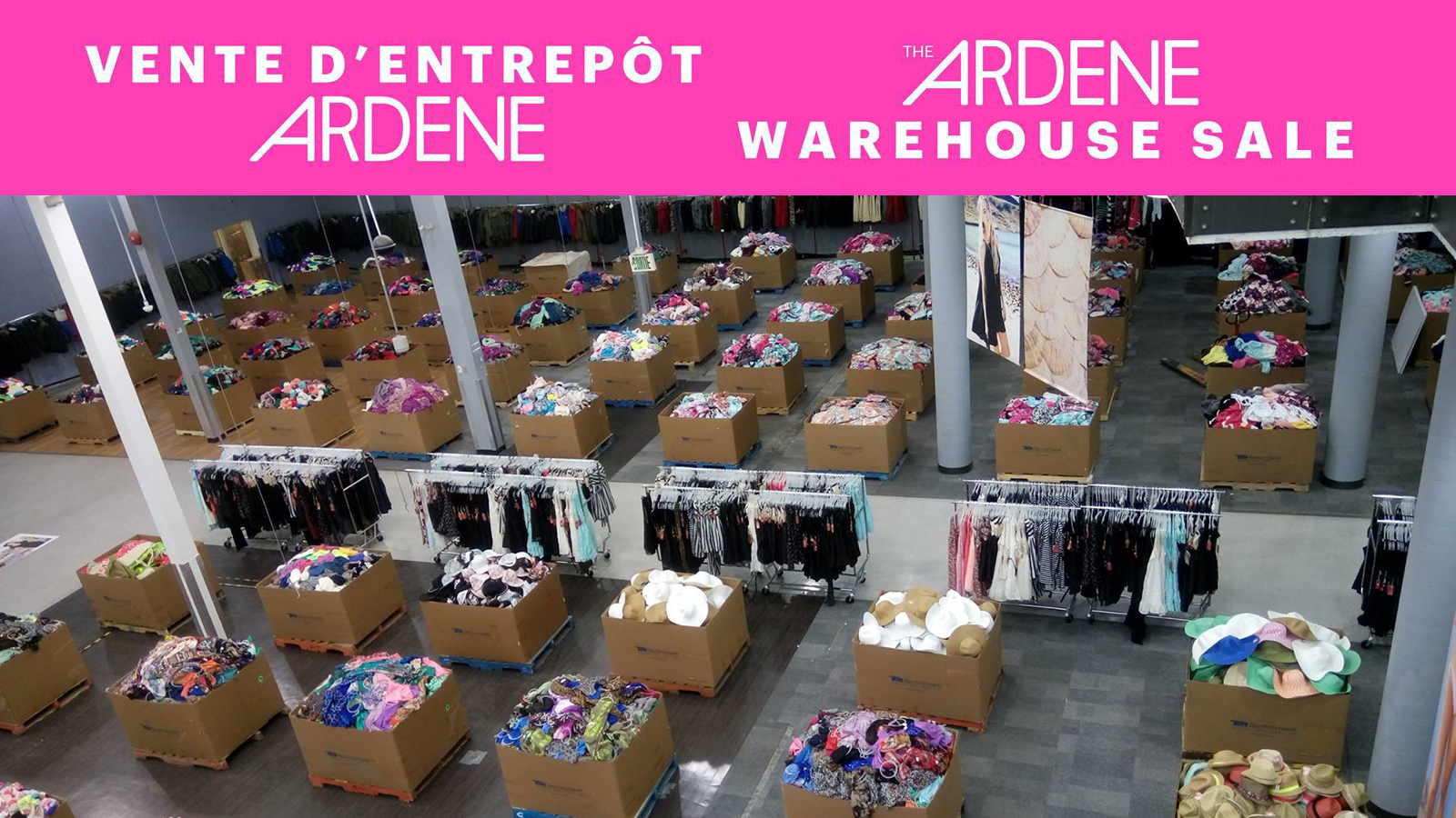Ardene warehouse sale all at 5 or less! allsales.ca